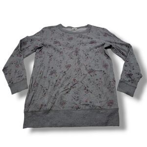 Gap Sweater Size XS Women's Gap Pullover Sweatshirt Floral Allover Print Sweater